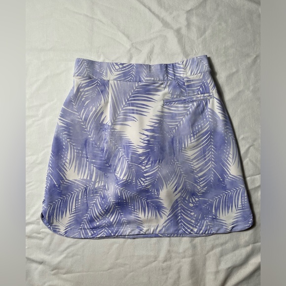 Peter Millar tropical Palm Performance Athletic golf Tennis Skort Women Sz S - Picture 2 of 6